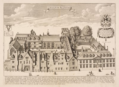 Lot 173 - Loggan (David). A collection of 37 views from 'Oxonia Illustrata' [1675 or later]