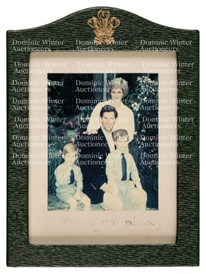 Lot 317 - Charles III (Philip Arthur George, 1948-) & Diana (1961-1997). Signed photograph, 1987(?)