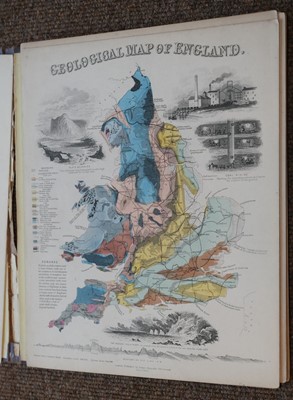 Lot 136 - Reynolds (James, publisher). Geological Diagrams, 1849 - 60