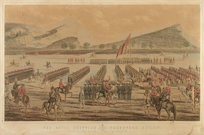 Lot 159 - Caldwell & Connop (lithographers and printers). The Royal Scottish Volunteer Review, 1860