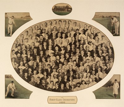 Lot 163 - Cricket. First Class Cricketers, 1893