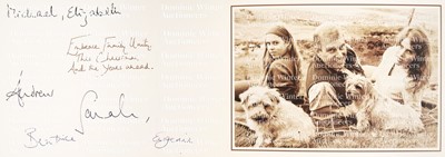 Lot 314 - Andrew (1960-), & Sarah (1959-). A collection of 20 Christmas & New Year cards