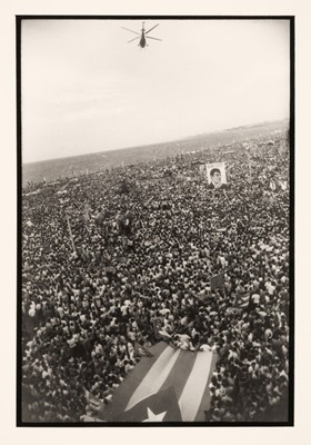 Lot 26 - Cuba. Revolution Square, Havana, 1970, by José A. Figueroa (1946-), gelatin silver print