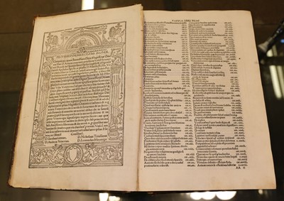 Lot 200 - Ficino (Marsilio). Epistole, 1495