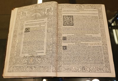 Lot 200 - Ficino (Marsilio). Epistole, 1495