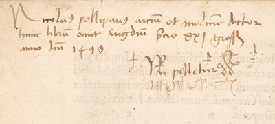 Lot 200 - Ficino (Marsilio). Epistole, 1495