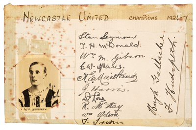 Lot 113 - Entertainment & Sport. An assorted collection of entertainment and sports autographs, c. 1920s/1930s