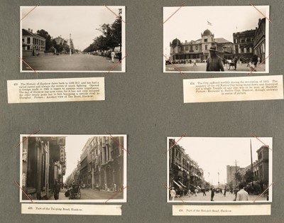 Lot 40 - Far East. A very large album containing approximately 420 photographic prints, 1919-21