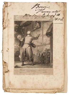 Lot 103 - Byron (George Gordon, 6th Baron Byron, 1788-1824). Lord Byron's personal acting copy of...