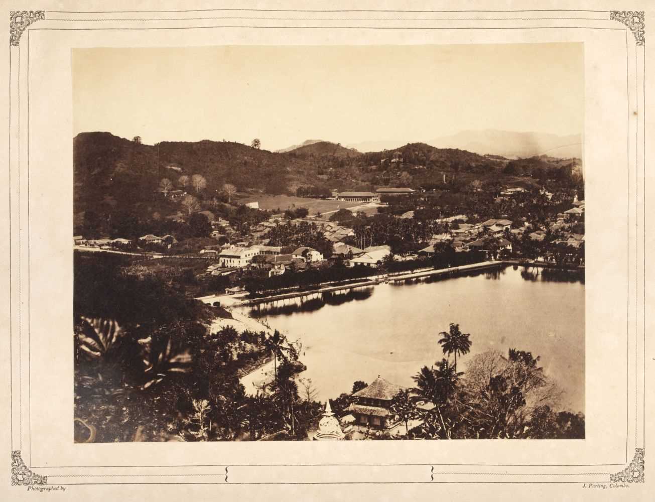 Lot 12 - Ceylon. A group of 12 photographic views of Ceylon, c. 1860