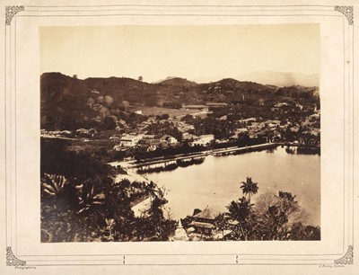 Lot 12 - Ceylon. A group of 12 photographic views of Ceylon, c. 1860