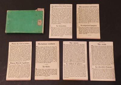 Lot 493 - Card Game. The Rail-Road Shares, circa 1830
