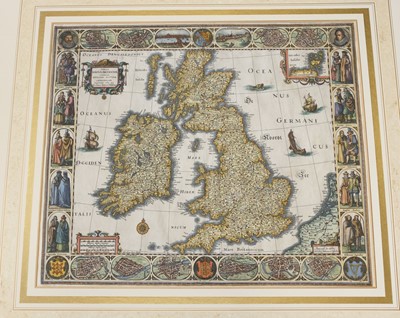 Lot 77 - British Isles. Visscher (C. J.), Tabula Magnae Britanniae Continens Angliam..., 1623