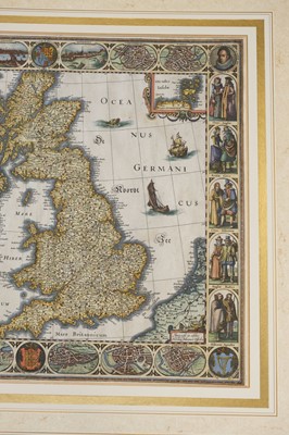 Lot 77 - British Isles. Visscher (C. J.), Tabula Magnae Britanniae Continens Angliam..., 1623