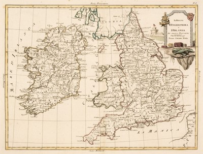 Lot 92 - England & Wales. A collection of twenty maps, mostly 18th century