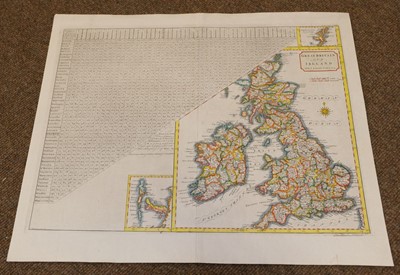 Lot 92 - England & Wales. A collection of twenty maps, mostly 18th century
