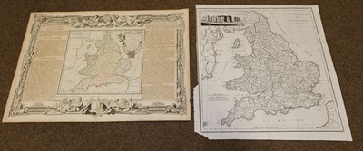 Lot 92 - England & Wales. A collection of twenty maps, mostly 18th century