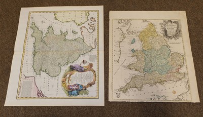 Lot 92 - England & Wales. A collection of twenty maps, mostly 18th century