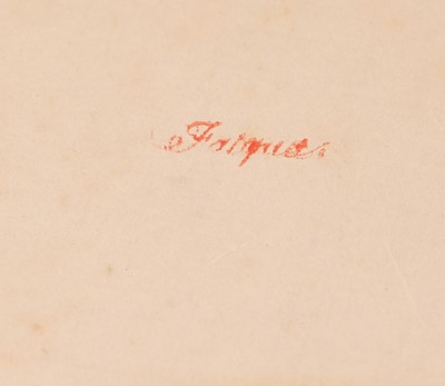 Lot 6 - Chinese School. Album of five Chinese rice paper paintings of St Helena and Napoleon, 1830's-40's