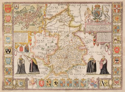 Lot 78 - Cambridgeshire. Speed (John), Cambridgshire described..., 1676
