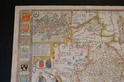 Lot 78 - Cambridgeshire. Speed (John), Cambridgshire described..., 1676
