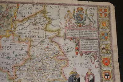 Lot 78 - Cambridgeshire. Speed (John), Cambridgshire described..., 1676
