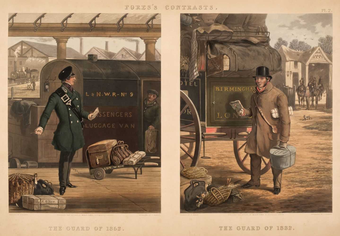 Lot 169 - Harris (John). The Guard of 1852 [and] The Guard of 1832, Messrs. Fores, 1852