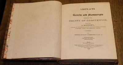 Lot 52 - Rudder (Samuel). A New History of Gloucestershire, Cirencester: Printed by Samuel Rudder, 1779