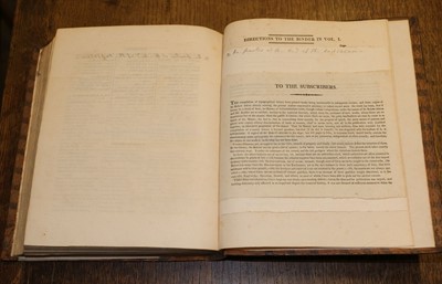 Lot 52 - Rudder (Samuel). A New History of Gloucestershire, Cirencester: Printed by Samuel Rudder, 1779
