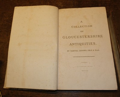 Lot 52 - Rudder (Samuel). A New History of Gloucestershire, Cirencester: Printed by Samuel Rudder, 1779