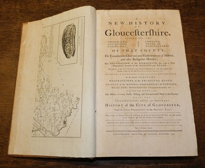 Lot 52 - Rudder (Samuel). A New History of Gloucestershire, Cirencester: Printed by Samuel Rudder, 1779