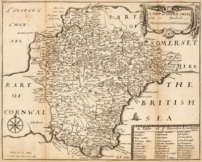 Lot 143 - Taylor (Thomas & Blome Richard). England Exactly Described or a Guide to Travellers, circa 1715
