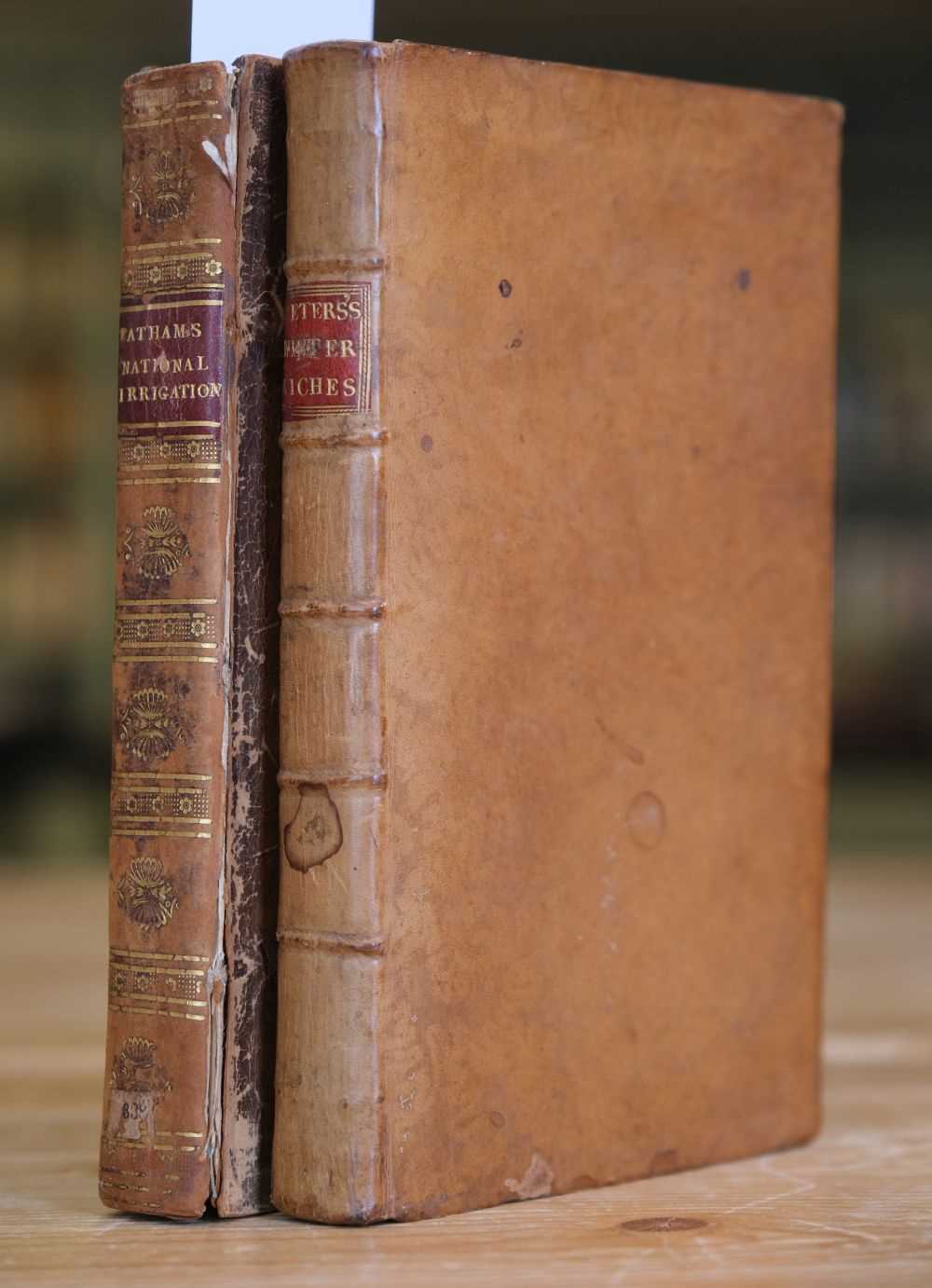 Lot 69 - Tatham (William). National Irrigation, or the various methods of watering meadows, 1801