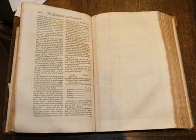 Lot 38 - Atkyns (Robert). The Ancient and Present State of Glostershire, 1st ed., 1712