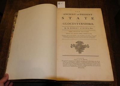 Lot 37 - Atkyns (Robert). The Ancient and Present State of Glocestershire, 2nd edition, 1768