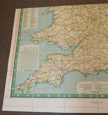 Lot 89 - England & Wales. A collection of 10 folding maps, mostly 19th century