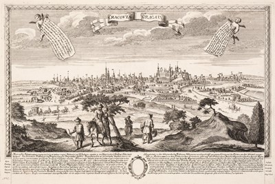 Lot 131 - Poland. A collection of 12 town and city plans, mostly 18th century
