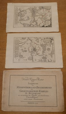 Lot 132 - Poland. A collection of 20 plans of Fortified Towns and Cities, mostly 18th-century