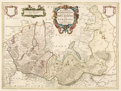 Lot 134 - Poland. A collection of twelve regional maps, 16th - 19th century