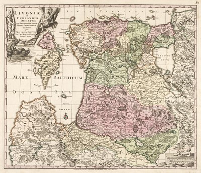 Lot 133 - Poland. A collection of fourteen regional maps, 16th - 18th century