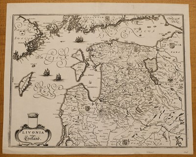 Lot 133 - Poland. A collection of fourteen regional maps, 16th - 18th century