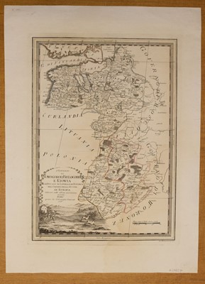 Lot 133 - Poland. A collection of fourteen regional maps, 16th - 18th century