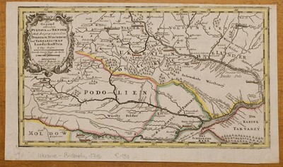 Lot 133 - Poland. A collection of fourteen regional maps, 16th - 18th century