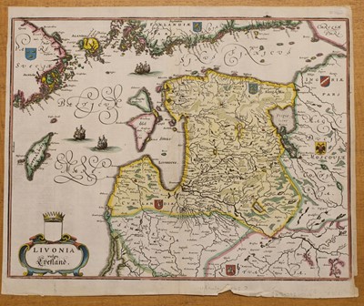 Lot 133 - Poland. A collection of fourteen regional maps, 16th - 18th century