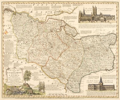 Lot 140 - Southern England. A collection of 40 maps, 17th - 19th century