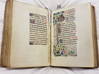 Lot 10 - Book of Hours. Use of Rouen, in Latin, [Northern France: Rouen, c. 1450]