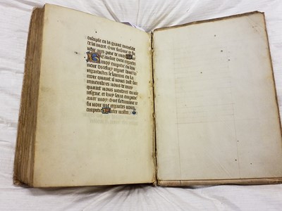 Lot 10 - Book of Hours. Use of Rouen, in Latin, [Northern France: Rouen, c. 1450]