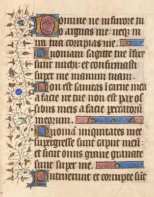 Lot 10 - Book of Hours. Use of Rouen, in Latin, [Northern France: Rouen, c. 1450]