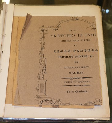 Lot 26 - Mica Paintings. An Album containing 85 paintings, circa 1850