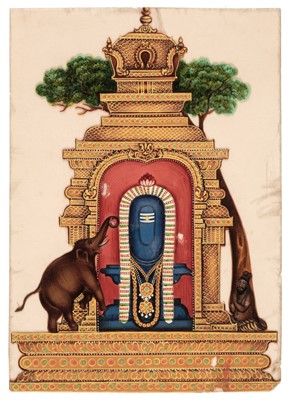 Lot 26 - Mica Paintings. An Album containing 85 paintings, circa 1850